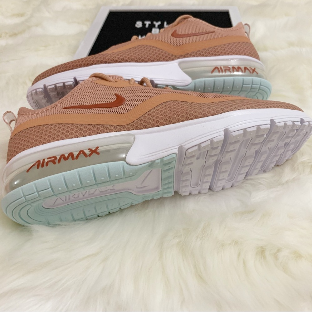 🌸 Nike Air Max Sequent Sneakers Shoes Rose Gold - Picture 5 of 9